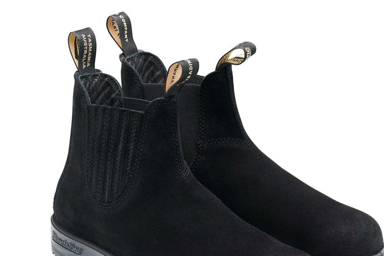 Blundstone #2622 Double Black Pony Suede