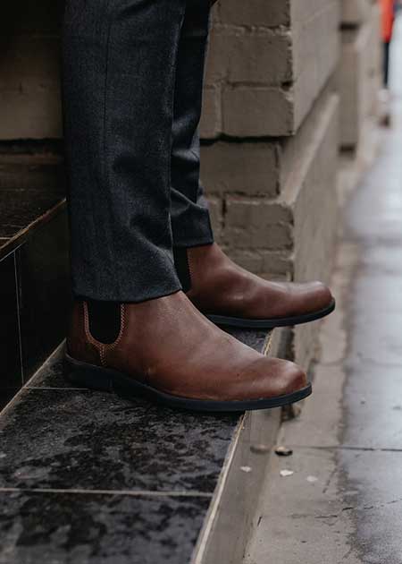 Buy #1900 Chestnut Leather Chelsea Boots | Blundstone UK