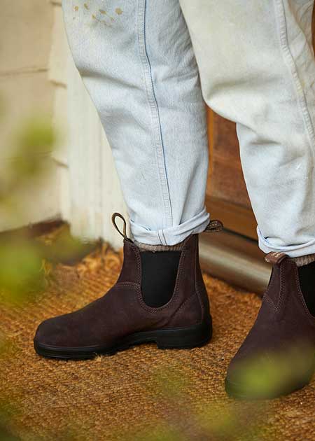 Buy #2030 Brown Suede Chelsea Boots | Blundstone Official