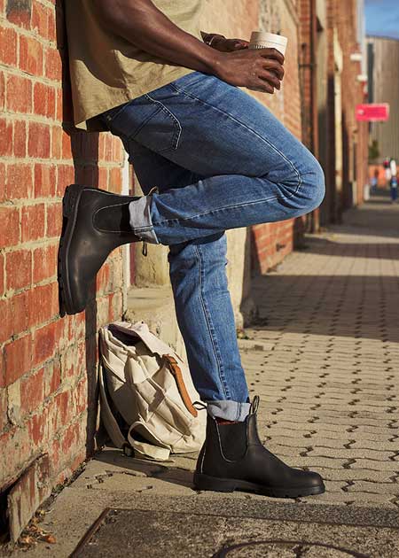 Buy #510 Black Leather Chelsea Boots | Blundstone Official