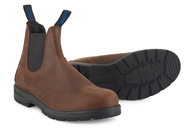 dark brown blundstones