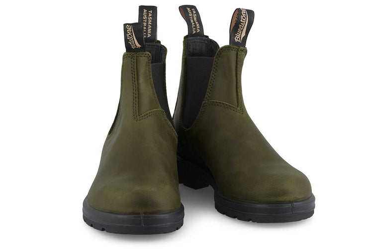 Buy #2052 Green Leather Chelsea Boots | Blundstone Official